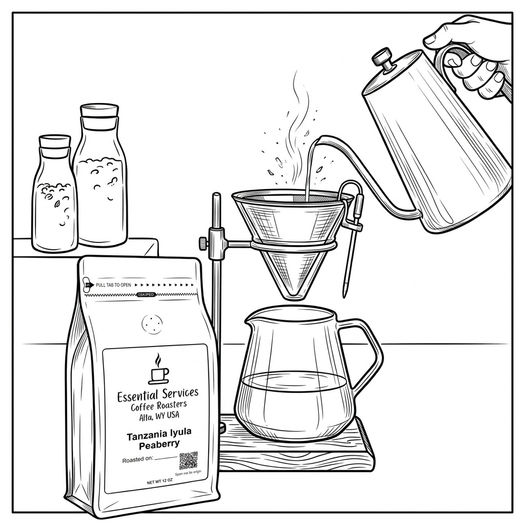 Essential Services Manual Brew Illustration
