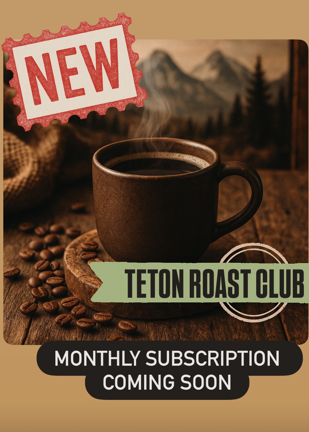 Coffee subscription box